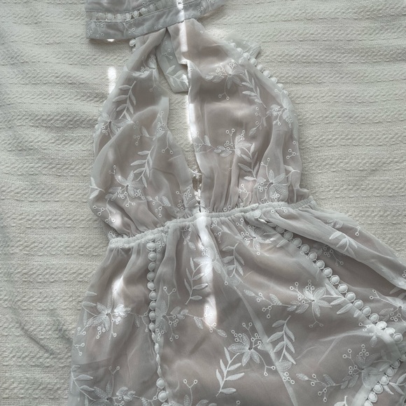 WHITE FOREVER21 ROMPER - Picture 2 of 6